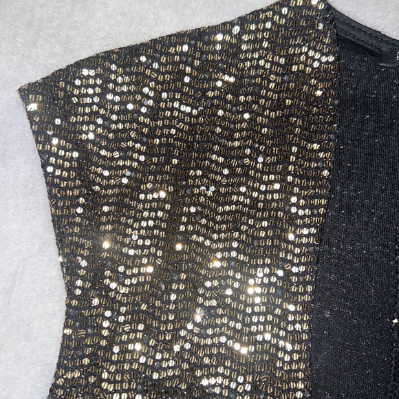 Vintage papermoon gold sequins like dress - Picture 4 of 6